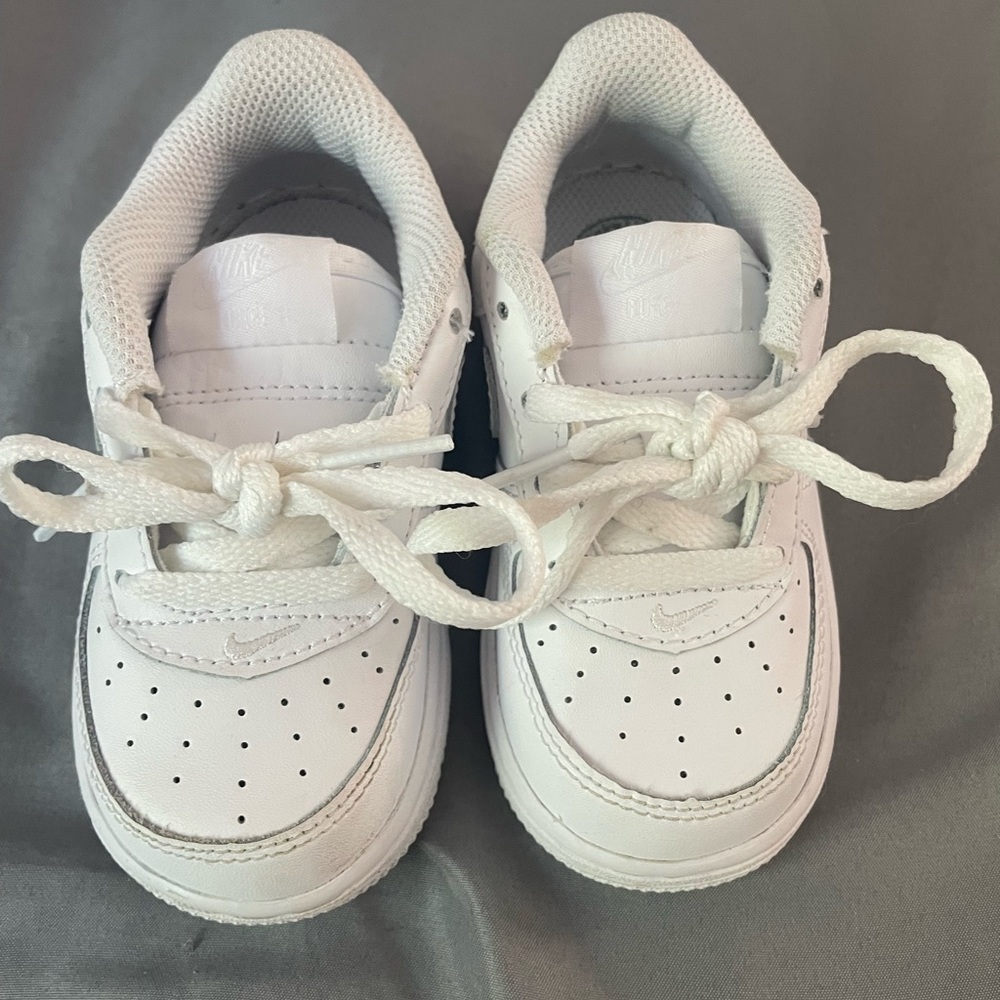 Nike Air Force ones (white) size 6